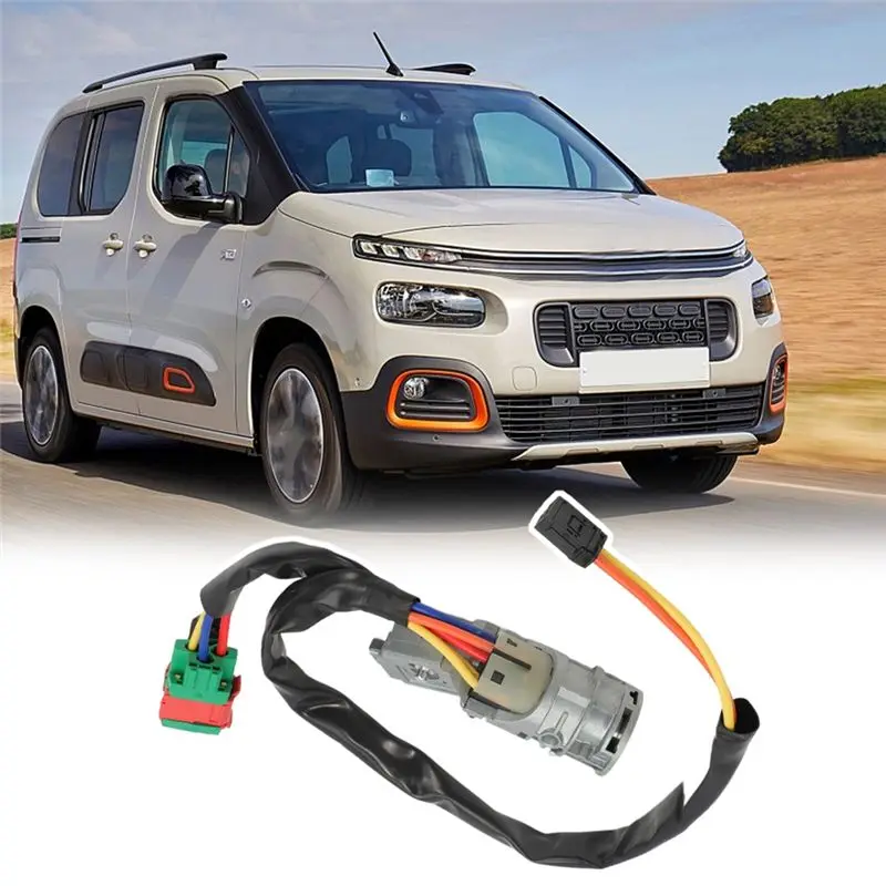 Latest For CITROEN C2 C3 2002-2010 Ignition Lock Cylinder Starter Switch 4162AH 4162AG Ignition Switch Starter Lock Repair
