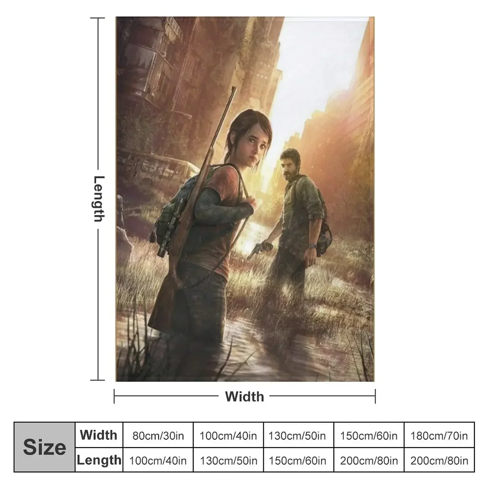 New The Last Of Us Throw Blanket Luxury Designer Large Moving Blankets