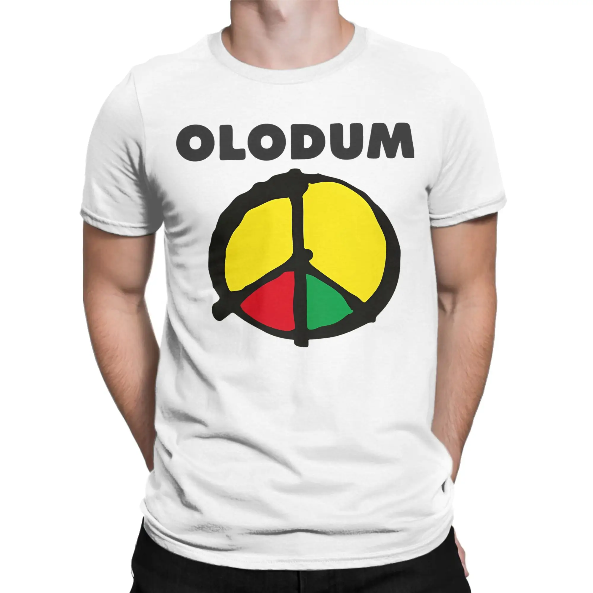 Olodum Michael Jackson Dance T-Shirt Men Thriller Dance Moves Party  Cotton Tees Crewneck Short Sleeve T Shirt Summer Clothes