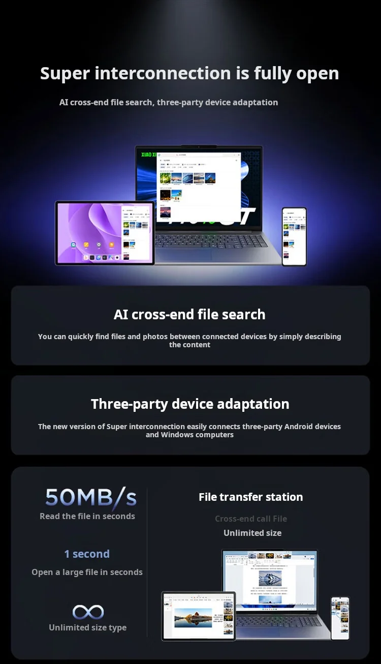 Lenovo Xiaoxin Pad 12.1 Tablet 2.5K Display 10200mAh Large Battery 4 Speakers For Study Entertainment