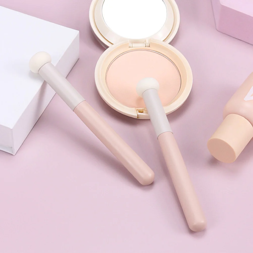 

4Pcs Mushroom Concealer Brush Powder Puff Makeup Tool for Foundation Application Professional Accessories