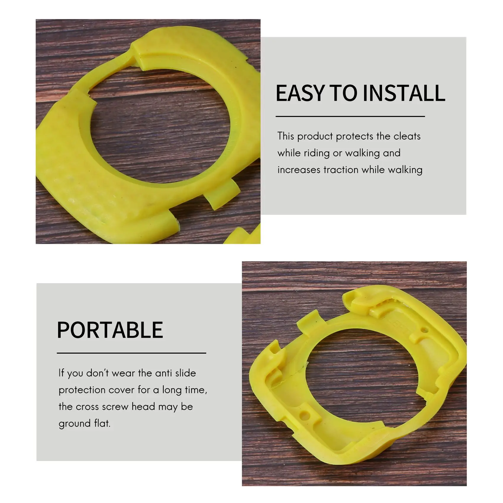 ฝาครอบแป้นถีบ2ชิ้น/เซ็ตกันลื่นจักรยานแอคชั่นจักรยานลื่นไถลอย่างรวดเร็วฝาครอบป้องกันสำหรับ Speedplay ZERO Aero