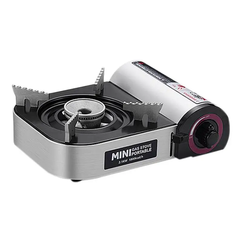 

Portable Stove For Camping Portable Camp Grill Small Lightweight Heater With Even Heat Distribution For Cooking Backpacking