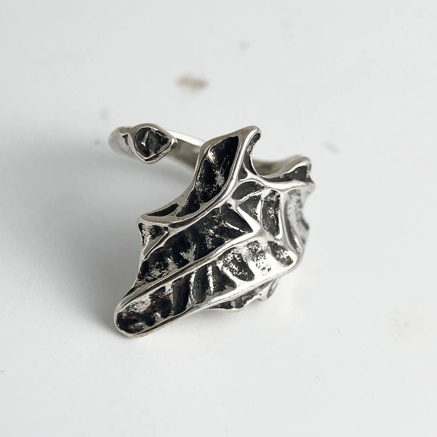 925 فضة خواتم للنساء خمر اليدوية قابل للتعديل خمر موجة واسعة نمط خاتم موضة الفرقة الإناث بيجو هدية #6