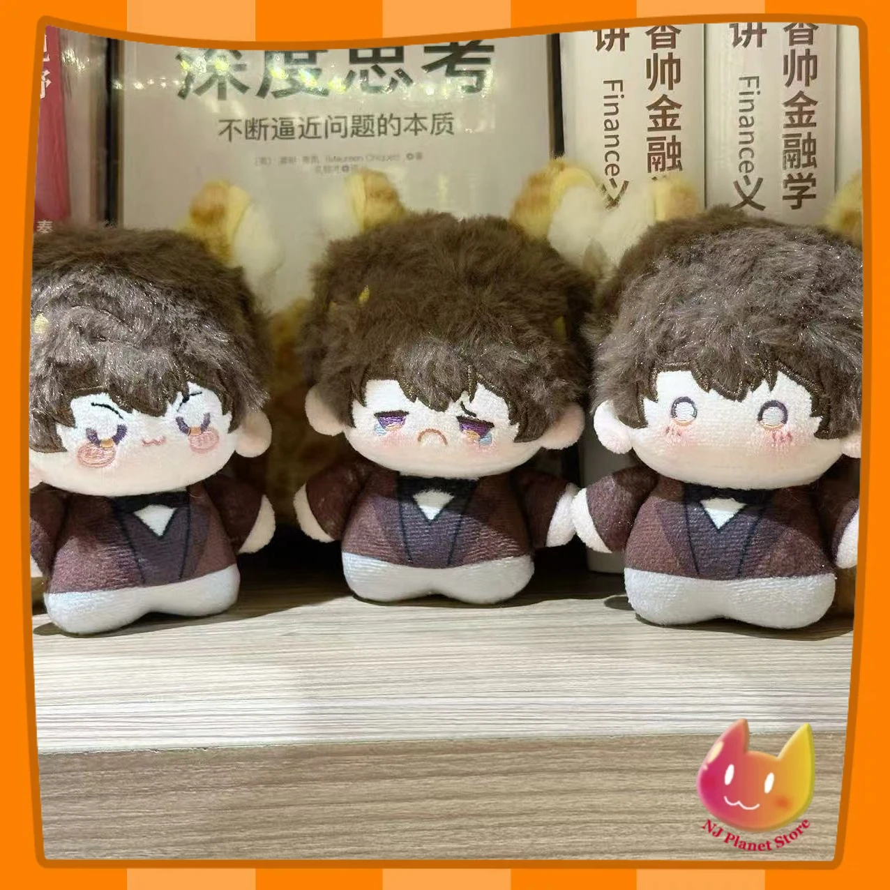 

10cm Game Love And Deepspace Caleb Cosplay Cat Ear Tail Plush Doll Stuffed Toy Fluffy Maumet Puppet Toys Girl Friend Gift Doll