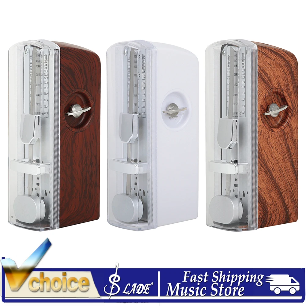 Musical Instrument Violin - เครื่องตั้งจังหวะแบบกลไกแบบพกพา เครื่องตั้งจังหวะที่แม่นยำ อุปกรณ์สำหรับกีตาร์ ความเร็ว 60-208 ครั้งต่อนาที