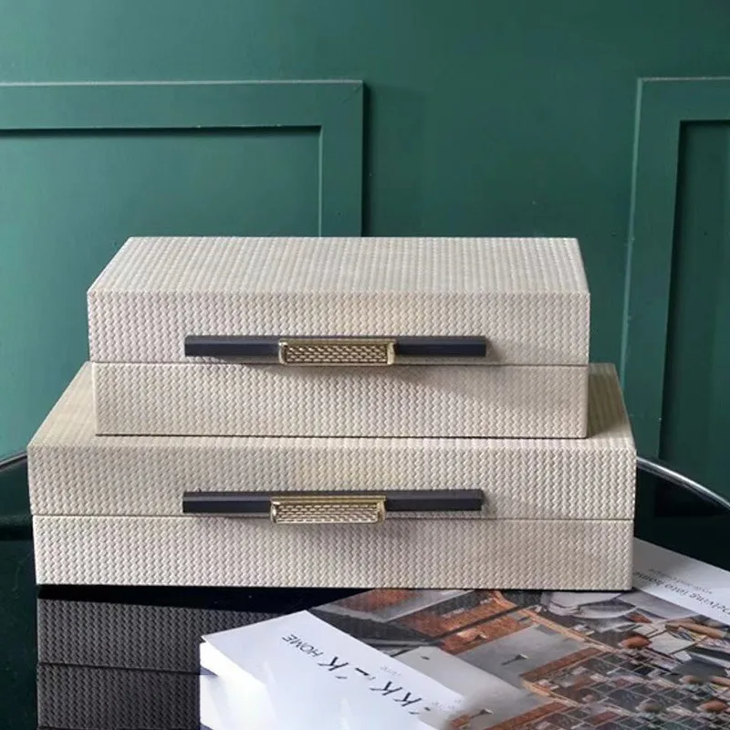 

Leather Jewelry Box Women Luxury Ring Storage Boxes Necklace Bangles Earrings Display Case Portable Jewellery Storage Accessory