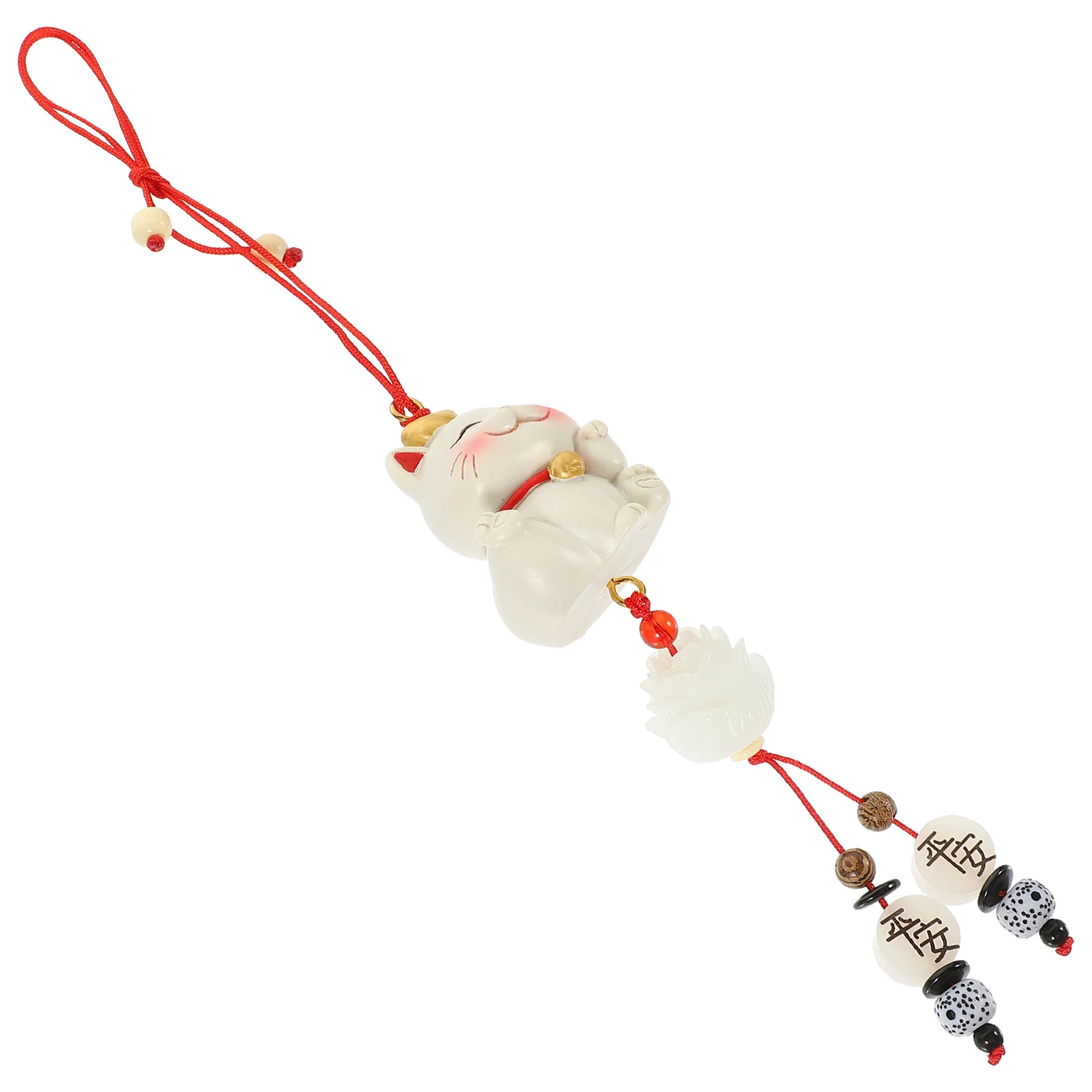 

Adorable Cat Style Car Hanging Pendant For Rear View Mirror Car Interior Decorative Charm Vehicle Decoration Gift Women