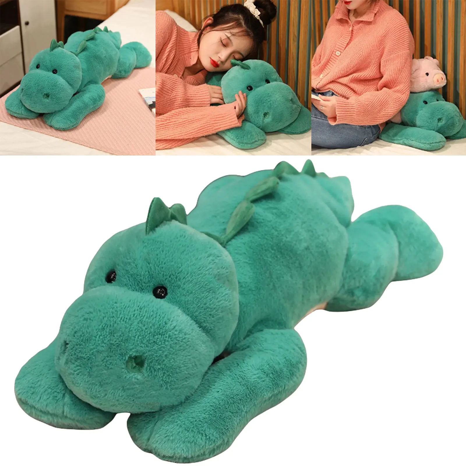 

Медведи h, мягкие утяжеленные мягкие для снятия стресса, милые хаски, свиньи, динозавры, плюшевые мишки, подушки, подарки, массивная пряжа