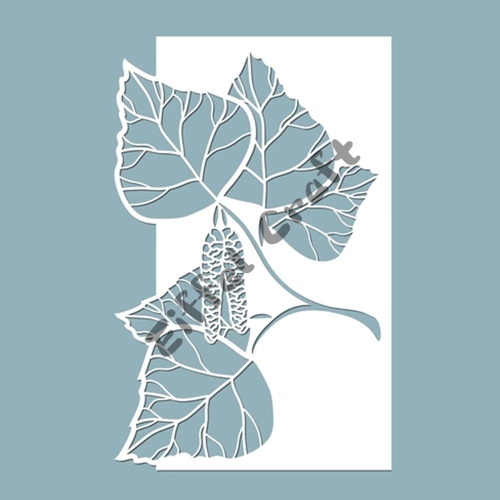 Birch Leaves Paper Cut Metal Craft Dies Card Making Stencils Diy Manual Scrapbooking New Embossing Dies 2022