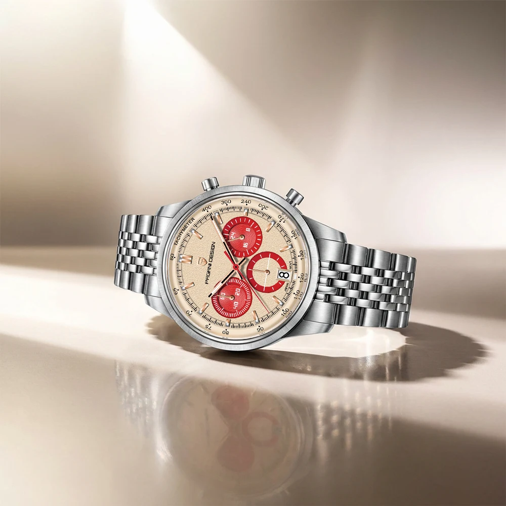 PAGANI DESIGN Neue VK63 Quarzuhr 41mm Herren Armbanduhr Chronograph …