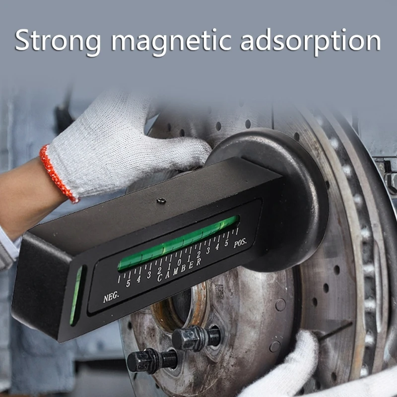 Four-Wheel Positioning Adjustable Alignment-Magnetic Level Gauge Camber-Adjustment Tool Magnet Positioning Tool