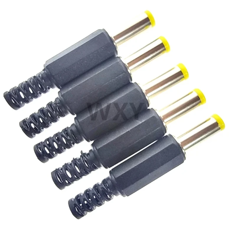 5/10pcs 6.0×4.4 5.0×3.0 5.5*2.5MM DC Power Plug 5.5*2.1 4.8*1.7 4.0*1.7mm Male Connectors Solder wire type Tuning fork head