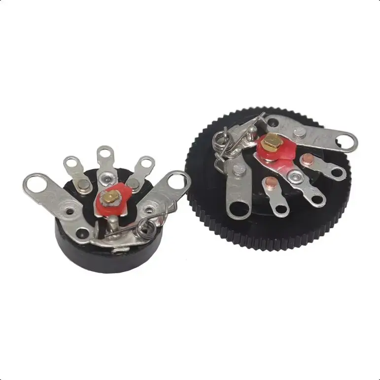 

【10-1PCS】Straight Angle Radio Potentiometer RV12MM B10K B103 B503 B50K Power Amplifier Volume Potentiometer With Switch