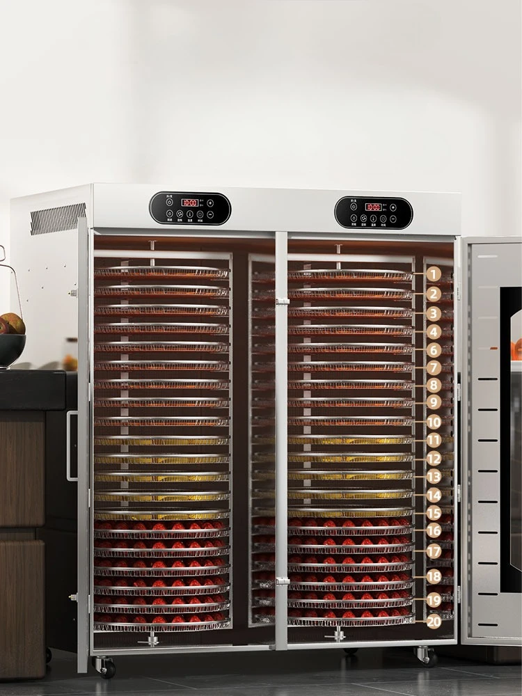 Large commercial food dryer fruit Chinese herbal medicine fig mango longan fish shrimp tea feeding