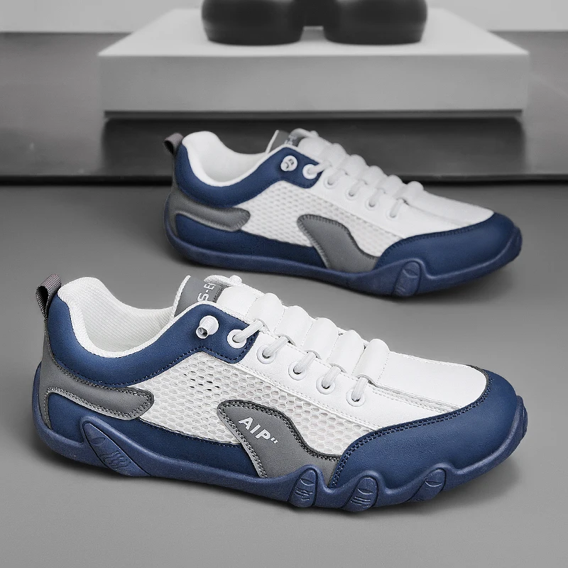 Men Sneaker 2025 New Summer Breathable PU Leather Casual Shoes Outdoor Walking Sports Shoes for Men Size 39-46 - Image 6
