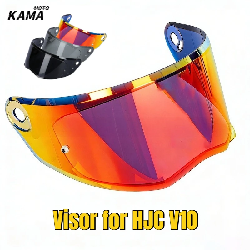 

V10 Motorcycle Helmet Visor Lens For HJC V10 HJ-41 HJ41 Replace Anti-UV Anti-Scratch Dustproof Wind Motorcycle Accessories