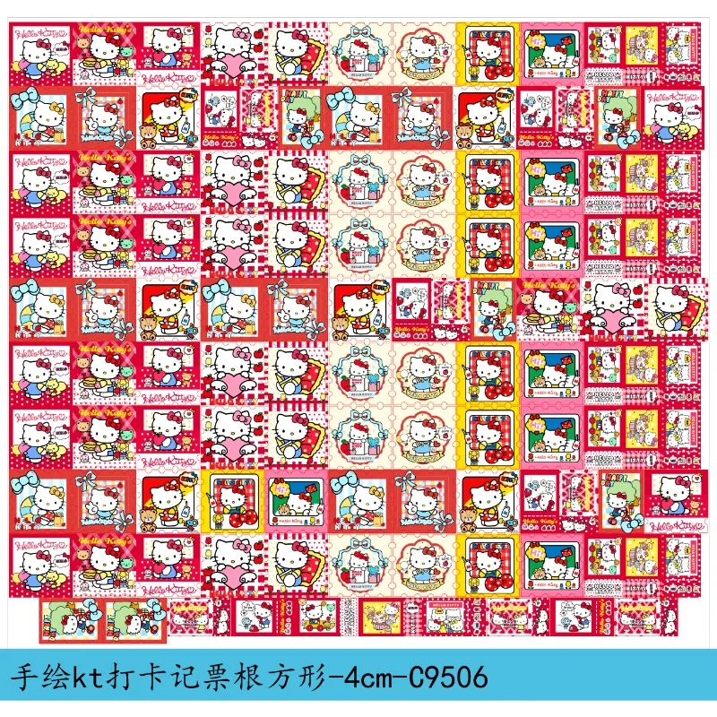 

Sanrio Family Peripherals Hello Kitty Acrylic Patch Cartoon Double Layer Transparent Supports Customized DIY Accessories