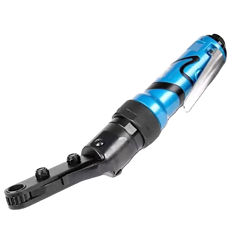 

TY5T214A160 Pneumatic Thru-Hole Ratchet |160 Degree Angle |220 Rpm |10Nm | 10mm, 11mm, 12mm, 13mm,14mm Capacity | Tarboya Tools
