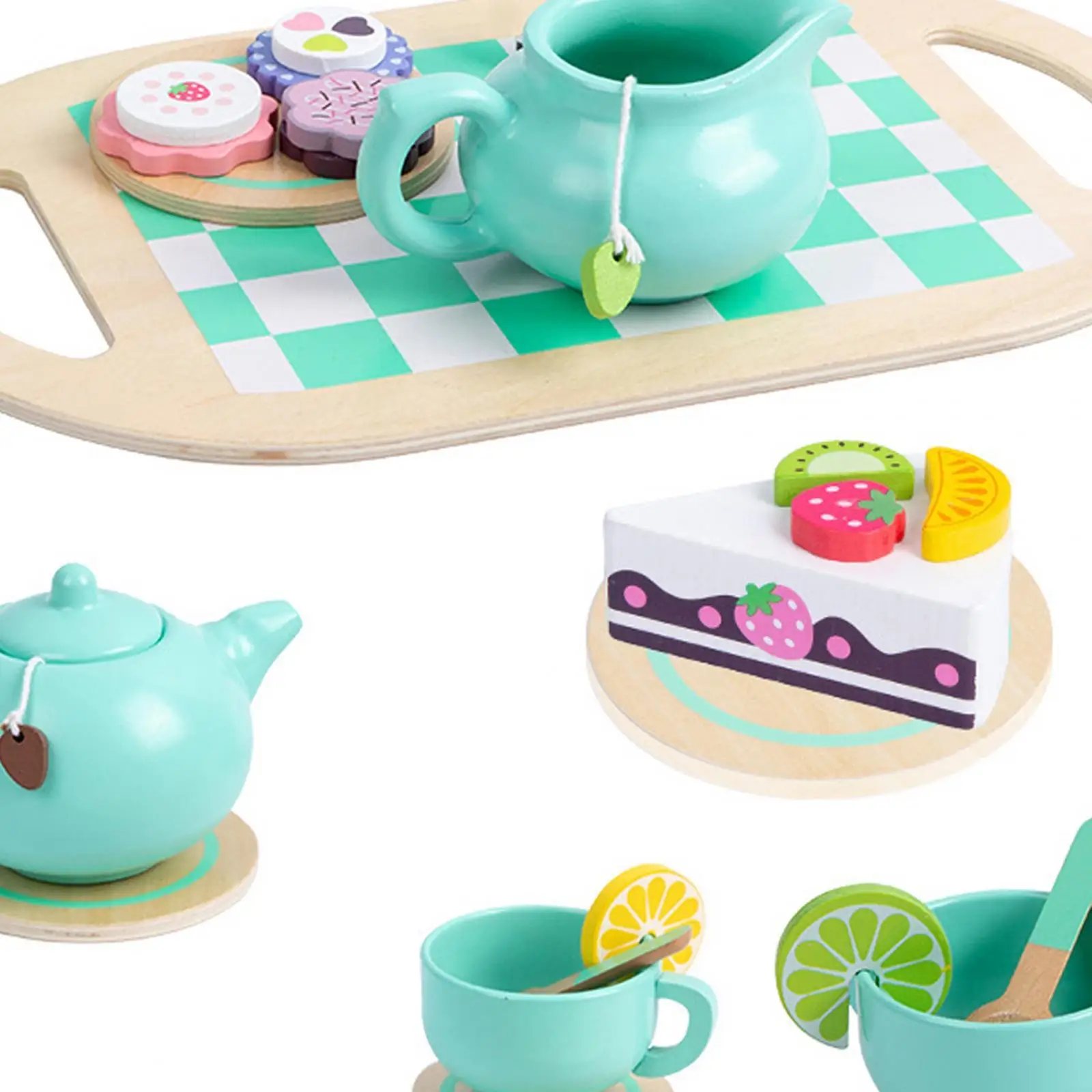 Tea Party-Jouet Sensoriel pour Enfant de 3, 4 et 5 Ans, Style Britannique