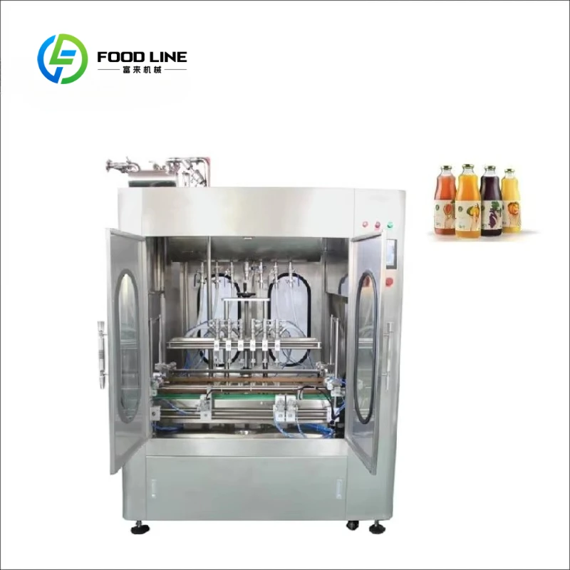 Customized Automatic Multi‑Head Liquid Filling Machine Stainless Steel Bottle Filler for Beverage Bottling Production Line