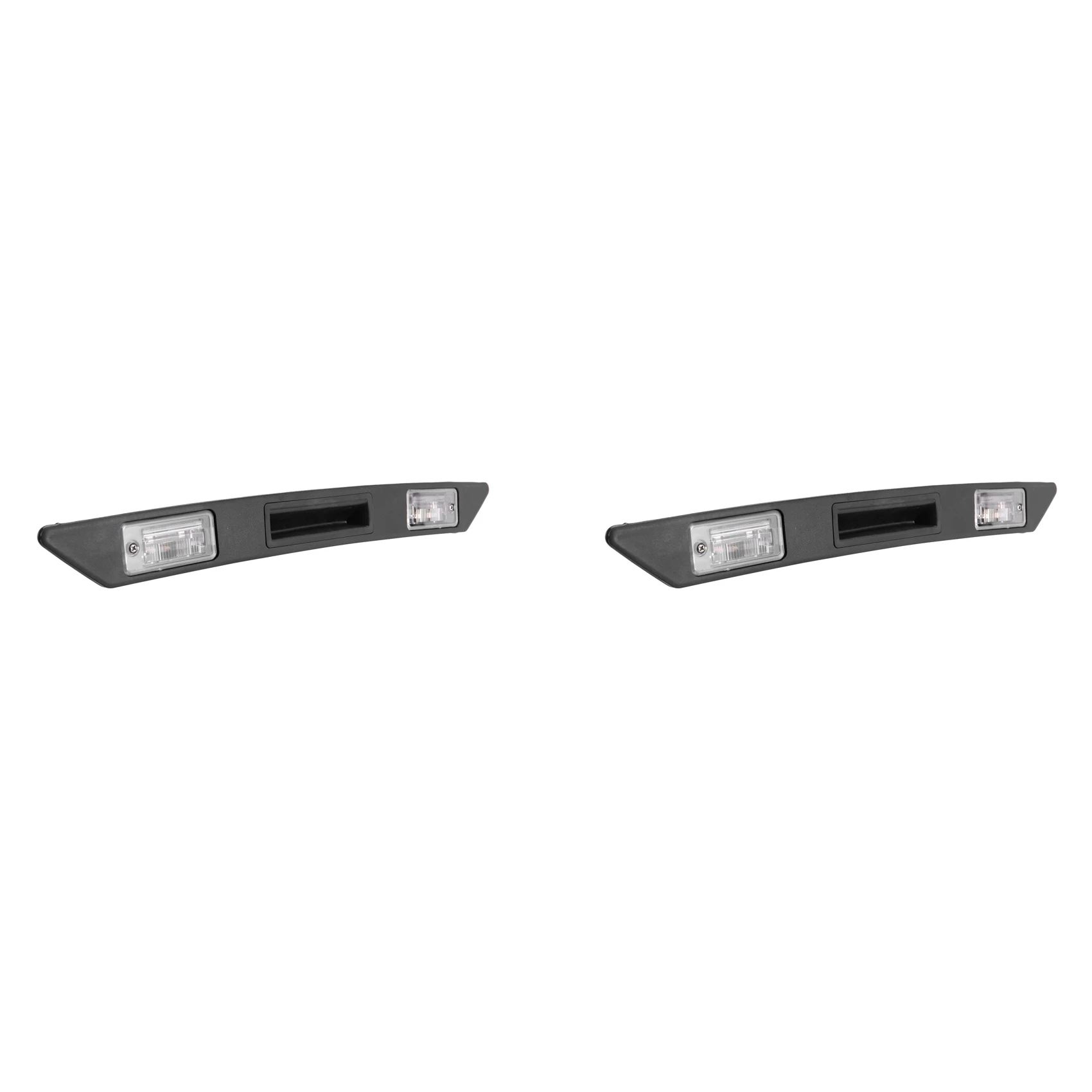 

2X Trunk Grip License Plate Light Trim Assembly 8P48275743FZ For - A3 A4 A6 Q7 RS3 S4 Car Accessories