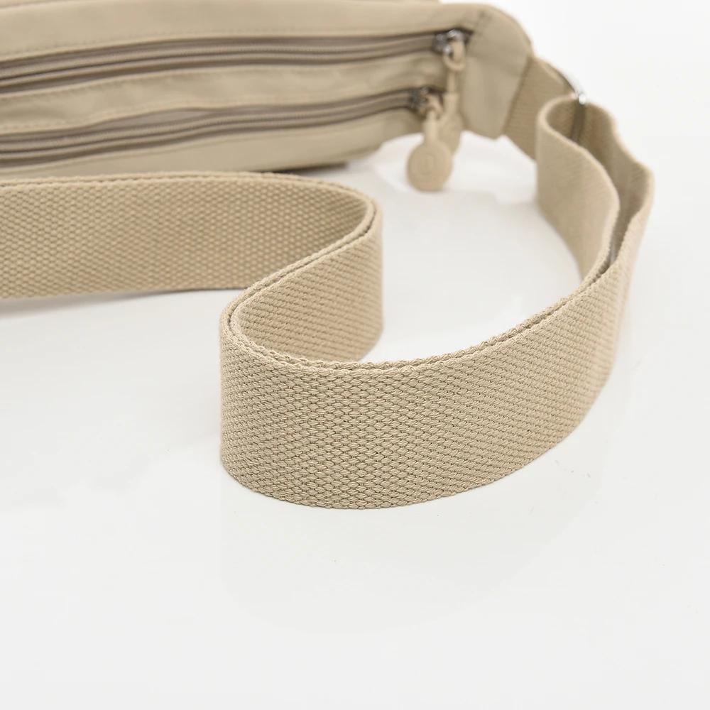 Leichte Damen-Umhängetasche aus Nylon mit mehreren Taschen, lässiger Oxford-Stoff-Reiserucksack, großer Tagesrucksack, Schultertasche B – Detail 11