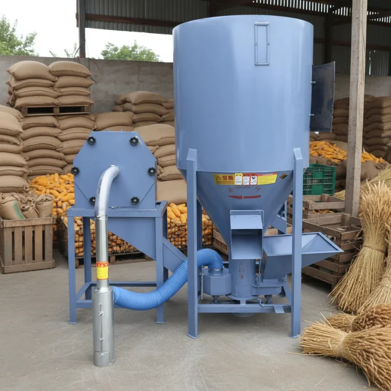 

Labor Saving High Capacity Multifunctional Feed Mixer Grinder Automaticfor Small To Medium Scale Pig And Poultry Farms