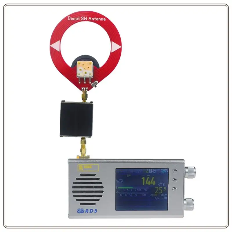 Надежный радиоприемник TEF6686, вседиапазонный FM/MW/коротковолновый/LW радиоприемник, портативное портативное радио с усилителем в форме пончика, TEF668