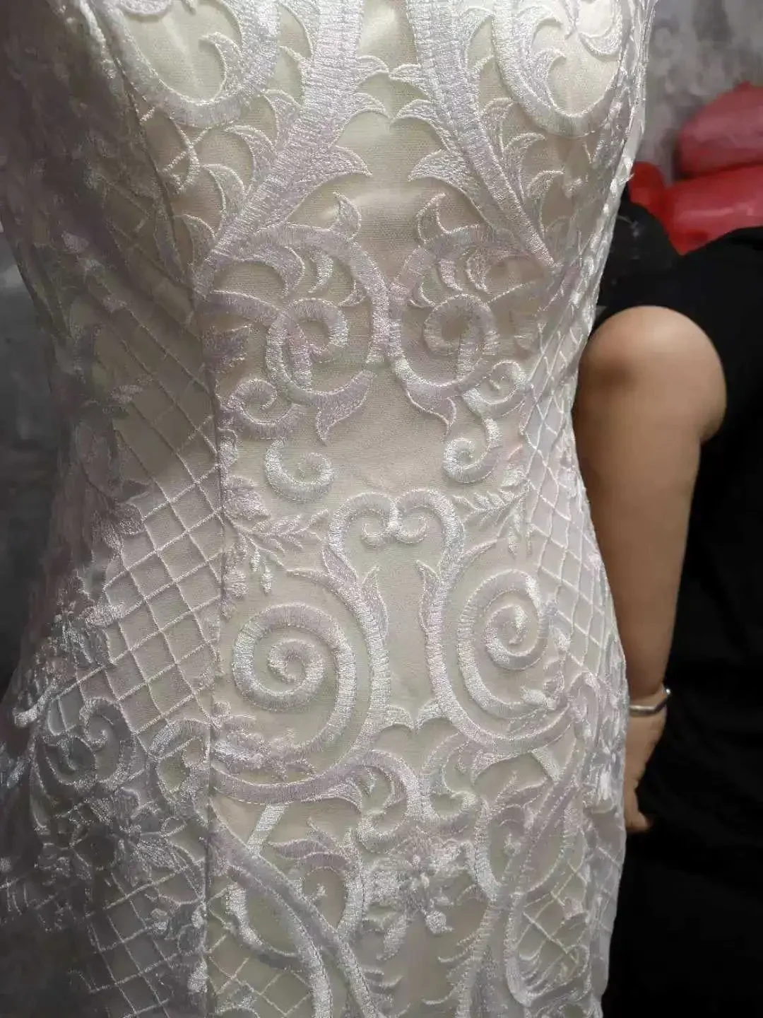 Vestido De novia personalizado con tirantes finos, Apliques De encaje, bata De novia Vintage África sin mangas con tirantes finos