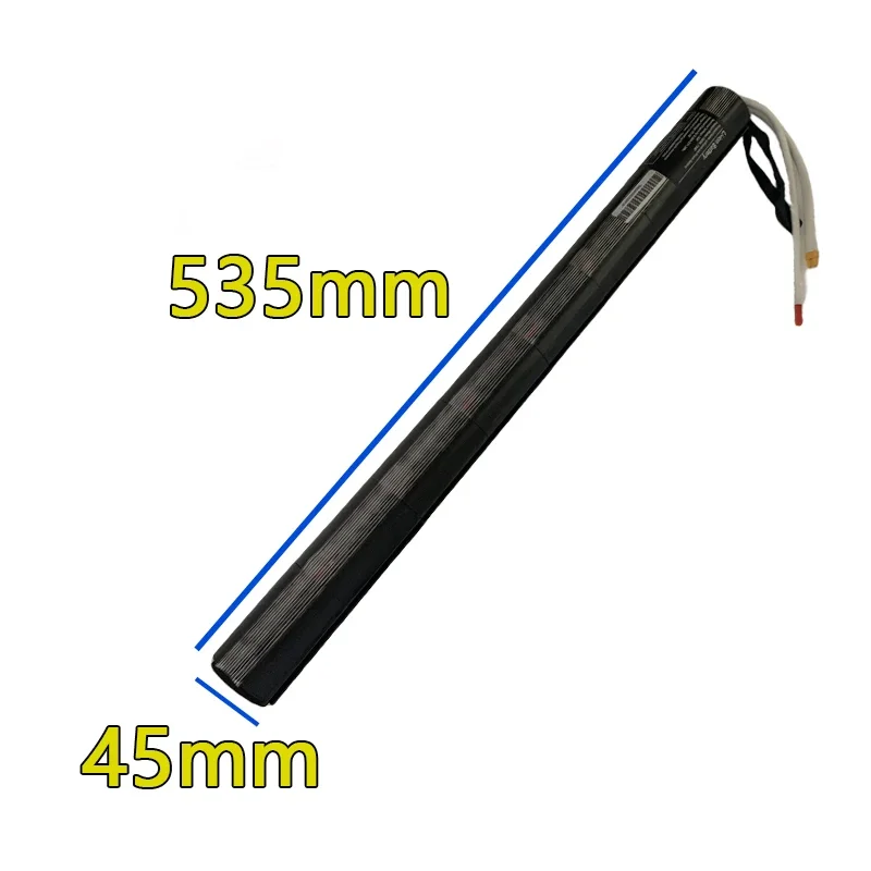 100 % neuer 24 V 4,4/6,6/8,8/10,4 Ah 18650 Lithium-Akku mit BMS für Kohlefaser-Roller