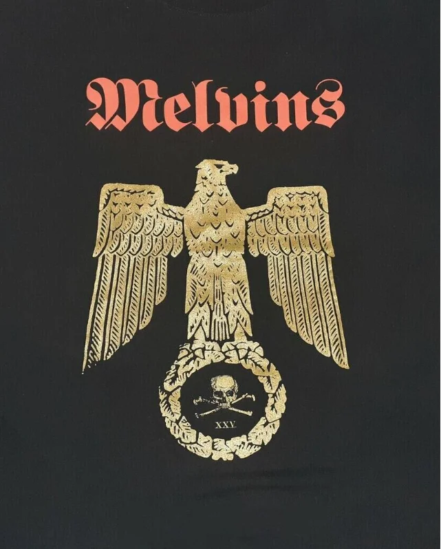 Popular Melvins Eagle Black Short Sleeve Unisex T Shirt