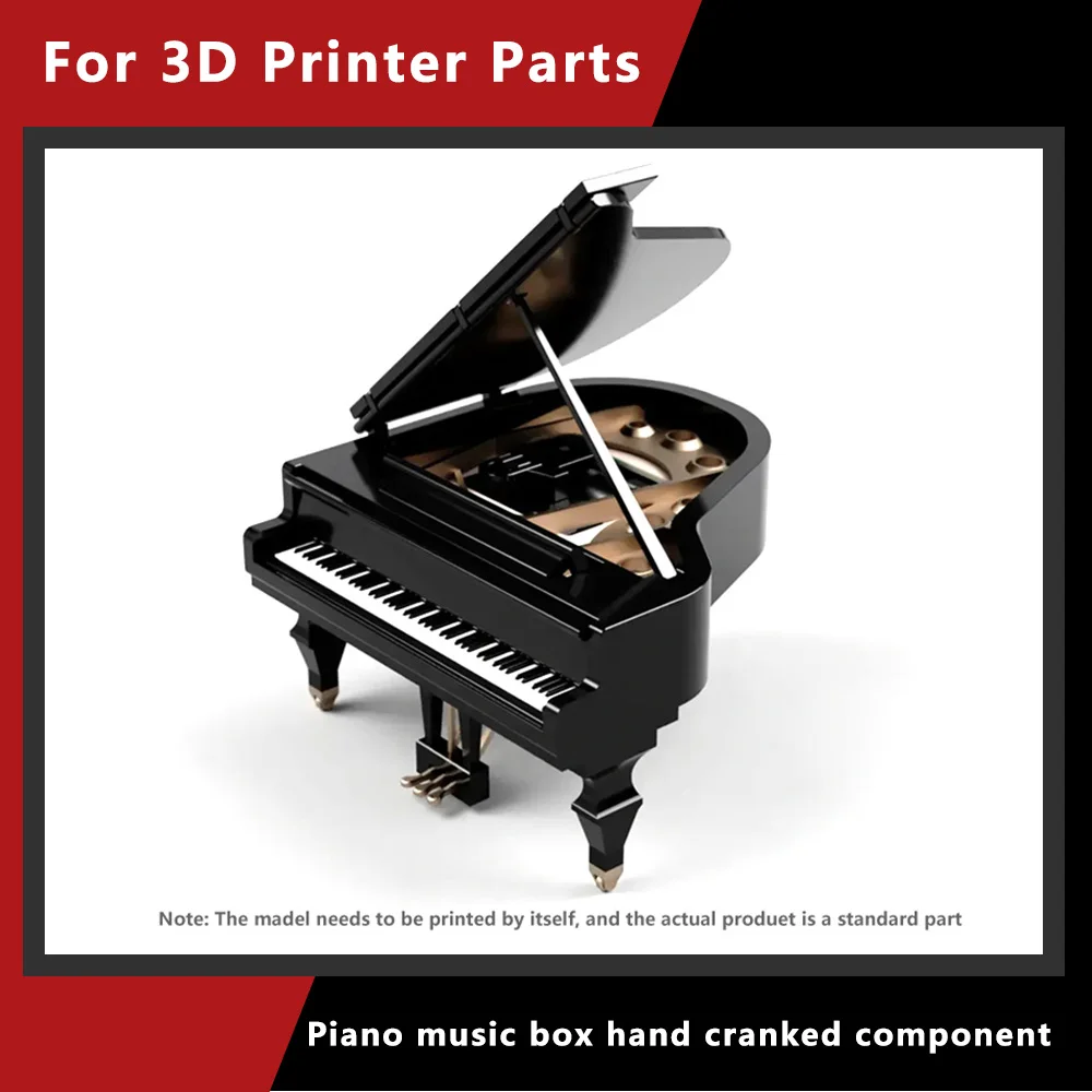 

For Bambu Lab P1/X1/A1/A1 MINI Piano Music Box Kit 3D Printer Model Kit