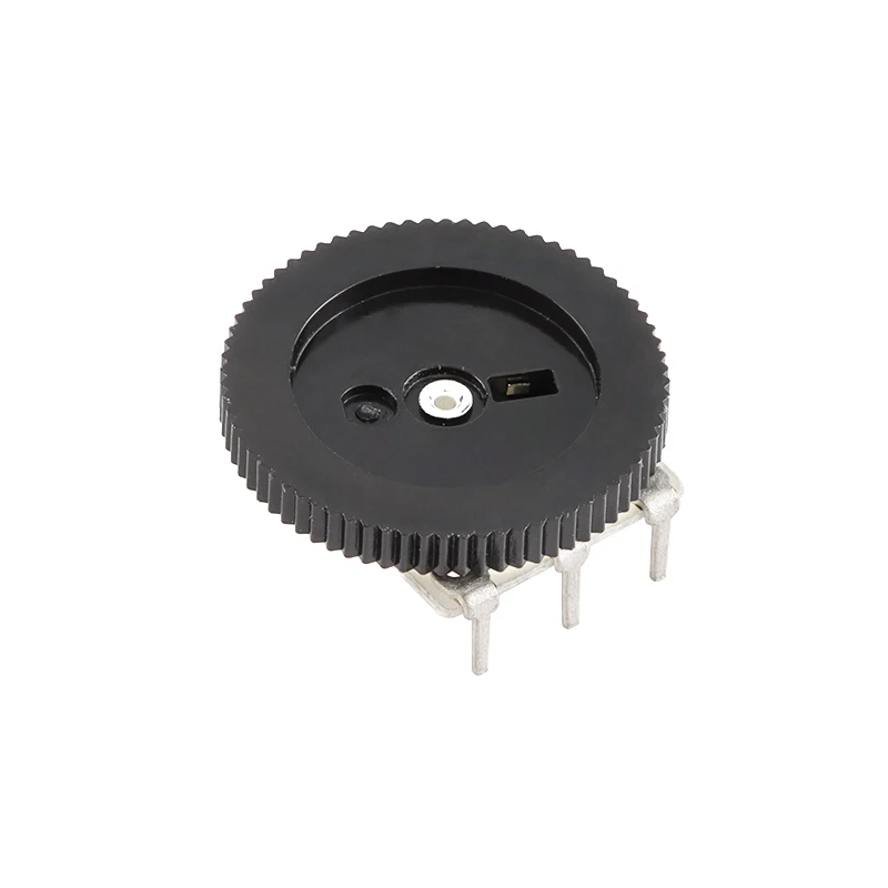 10-20Pcs Single Gear Dial Potentiometer 1K 5K 10K 20K 50K 100K Ohm 3Pin Volume Switch Disk B102 B502 B103 B203 B503 B104 Radio image 2