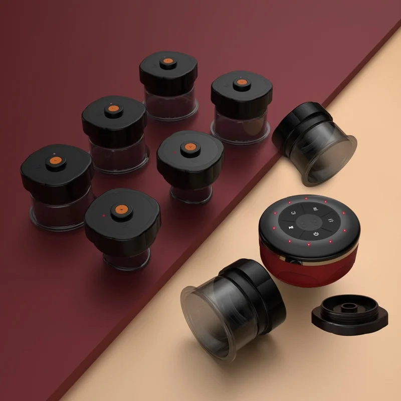 

Multifunctional Electric Cupping Device Intelligent Scraping with Meridian Dredging Heating Negative Pressure Cupping Features