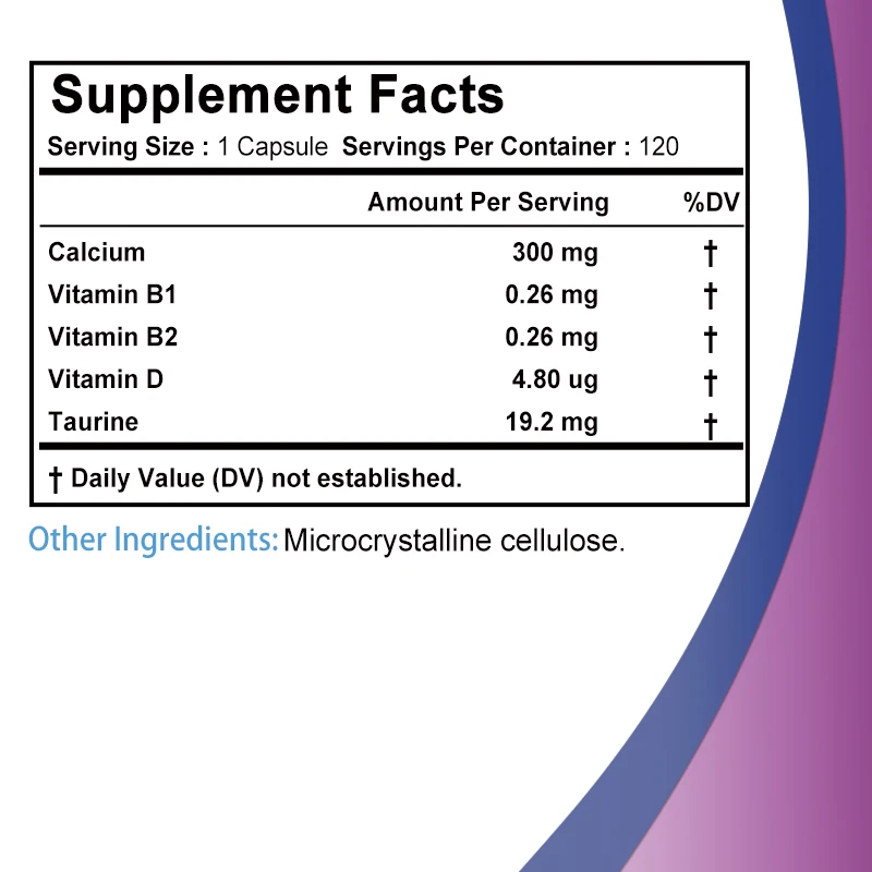 Calcium + Vitamin D - Helps Calcium Absorption, Dental & Bone Health, Promotes Heart and Blood Vessel Health, Enhance Immunity