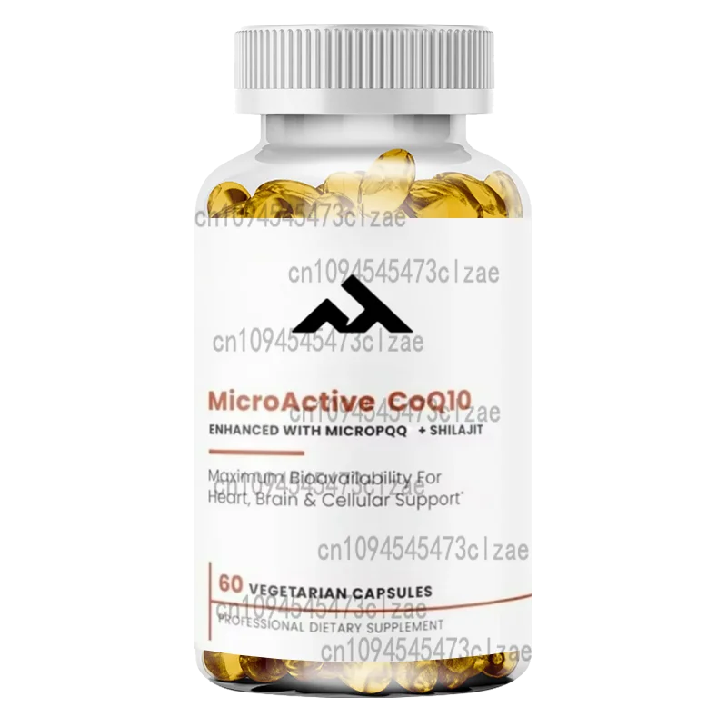 

CoQ10 Enhances MicroPQQ+Shilajit 60 Capsules Vegetarian Capsules with Excellent Bioavailability