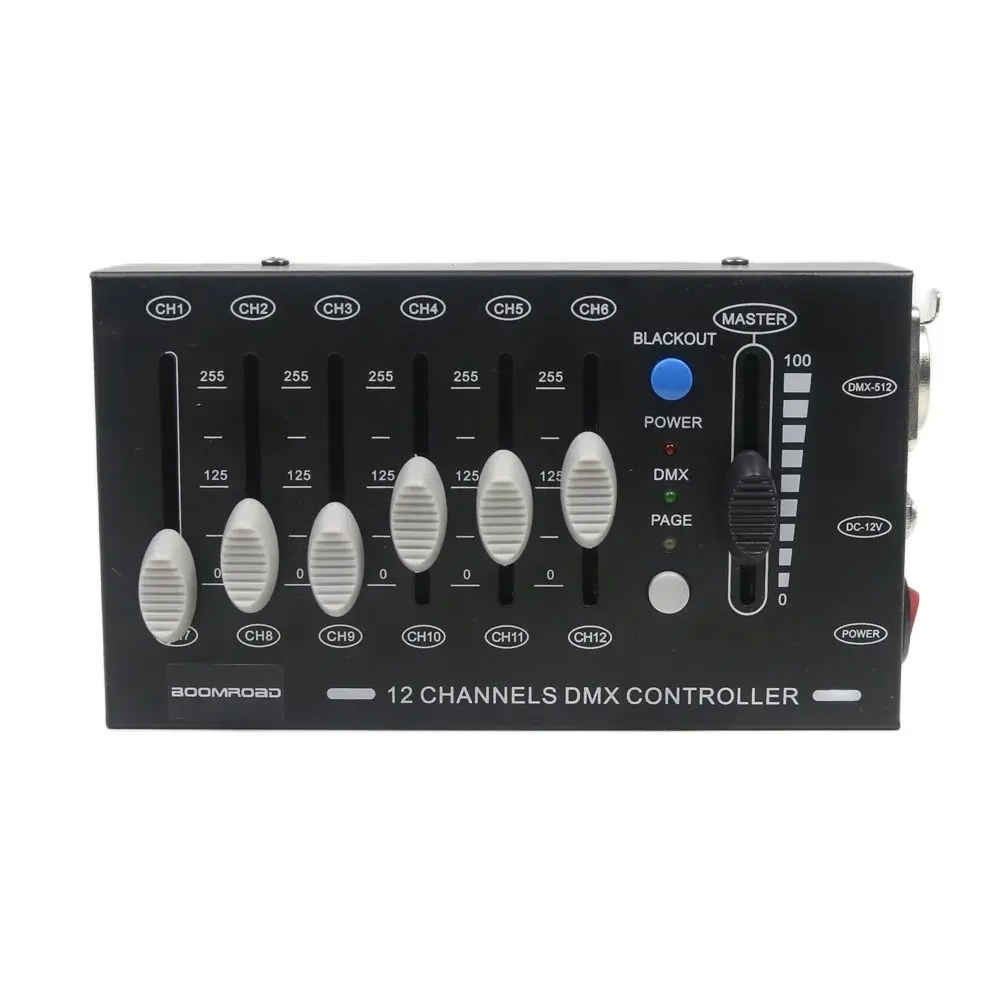 Efeito de luz palco com cabeça movente DMX Controller, DJ Led Disco Ball Projector, 12CH