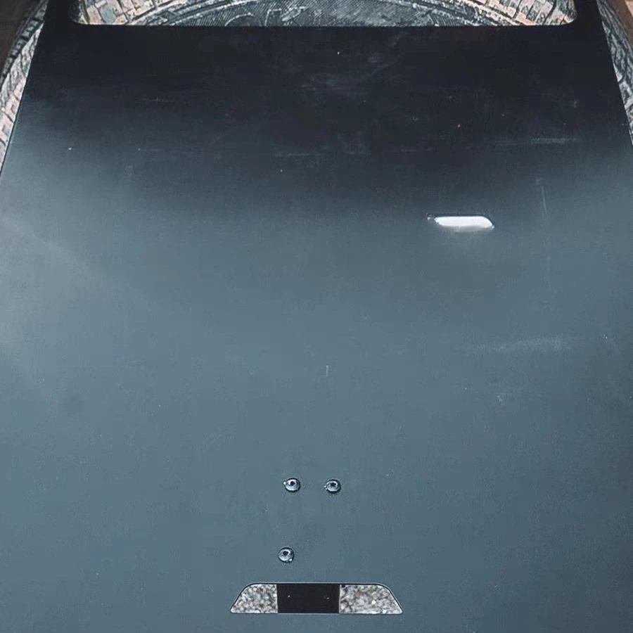 Tire table camping, foldable storage portable outdoor Internet celebrity blackened flat table