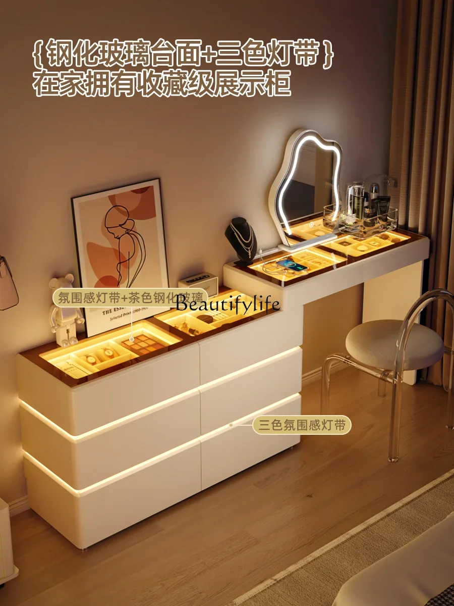 Cream bucket cabinet integrated dresser extremely narrow with lamp corner six bucket storage cabinet dressing table