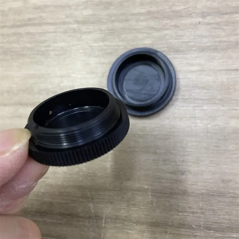Couvre-objectif de microscope M26x0.706, 10 pièces, couvercle anti-poussière pour objectif de microscope