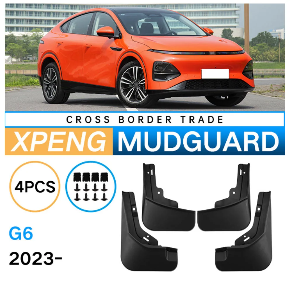 

Car Mudguards For Xpeng XiaoPeng G6 ABS Mud Guards Fender Flare Mudflaps Exterior Parts Auto Accessories