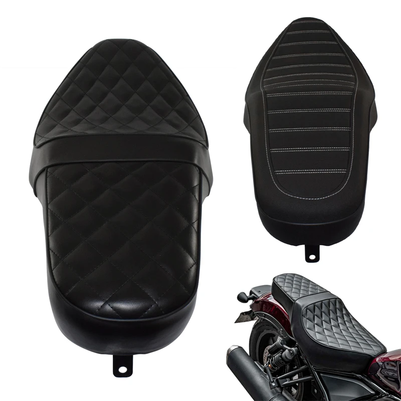 

Motorbike Integrated Seat Front Driver and Rear Passenger Cushion For Honda Rebel 1100 CM1100 CMX1100 2021 2022 2023