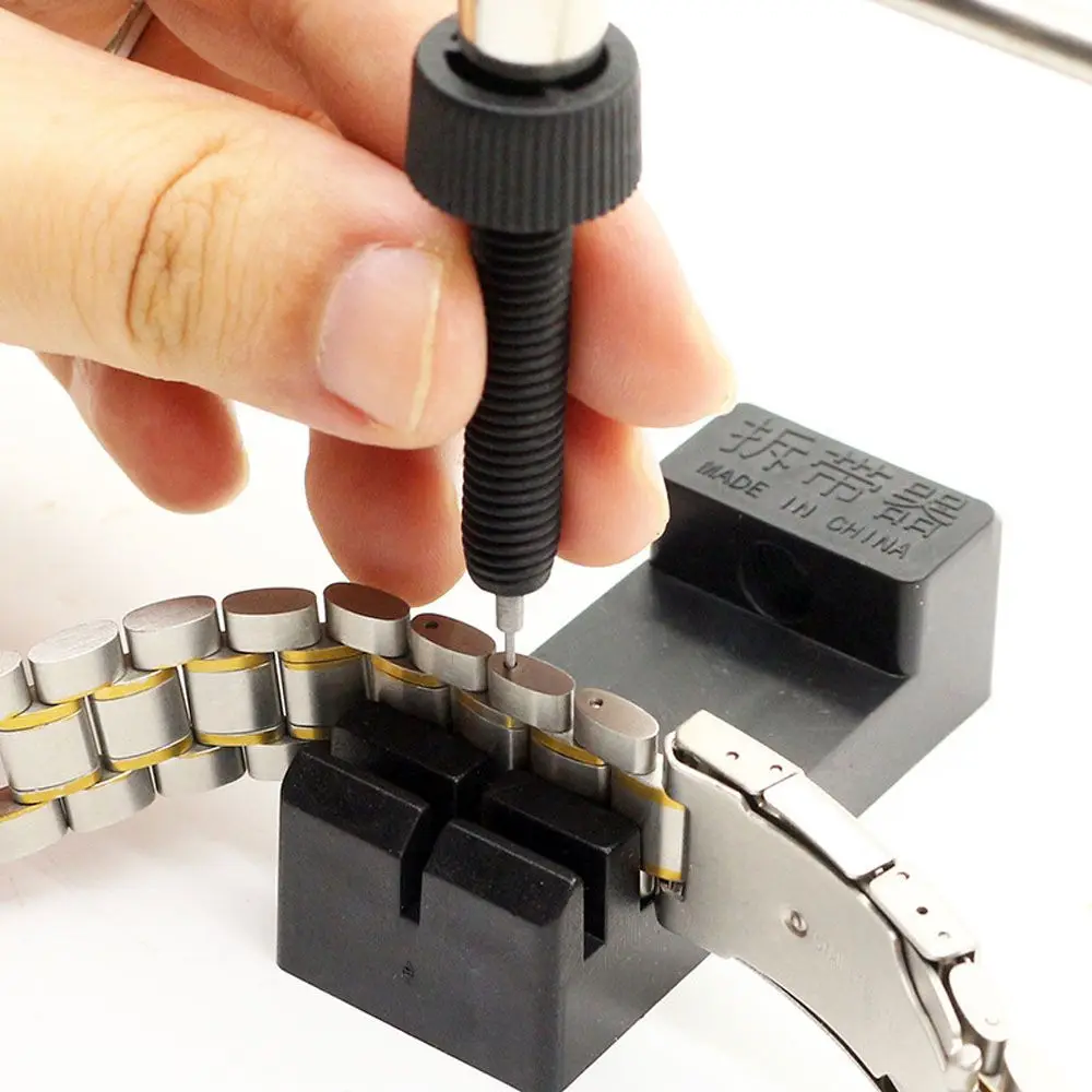 For Watch Bracelet High Quality Kit Slit Strap Watch Band Adjuster Remover Link Adjust Repair Tool