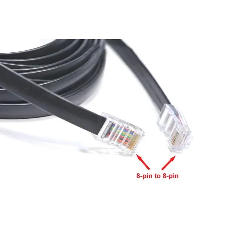 1pcs 8 Pin Plug Front Panel Separate Extending Cable 11cm/3m/5m Length 8Pin for Kenwood TM-D710A ICOM IC-7100 Radio Walkie Talki