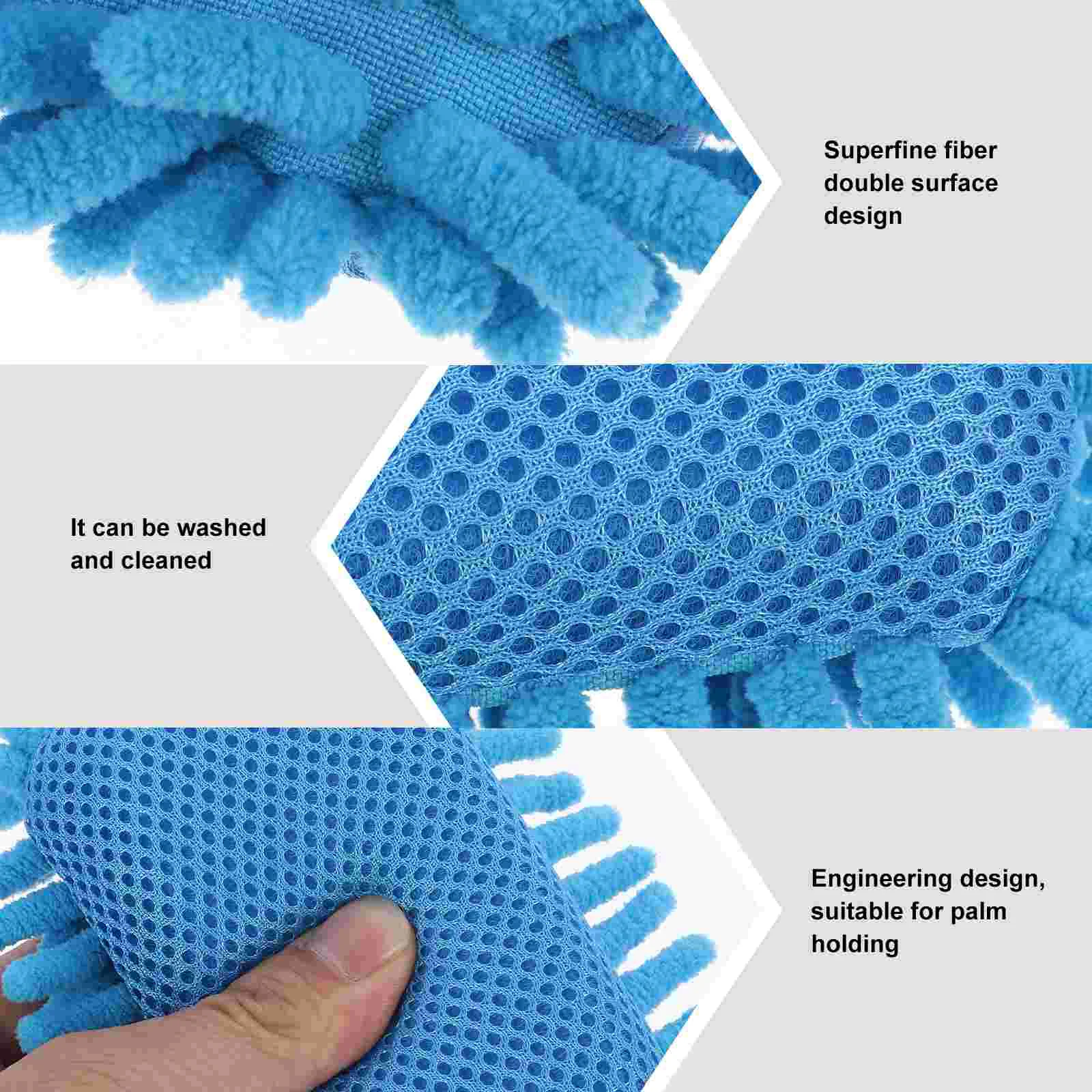 Effaceur pour tableau blanc Chenille, nettoyant pour tableau noir, détergent, fournitures scolaires, essuie-glace pratique pour tableau noir, bleu, voyage, 2 pièces