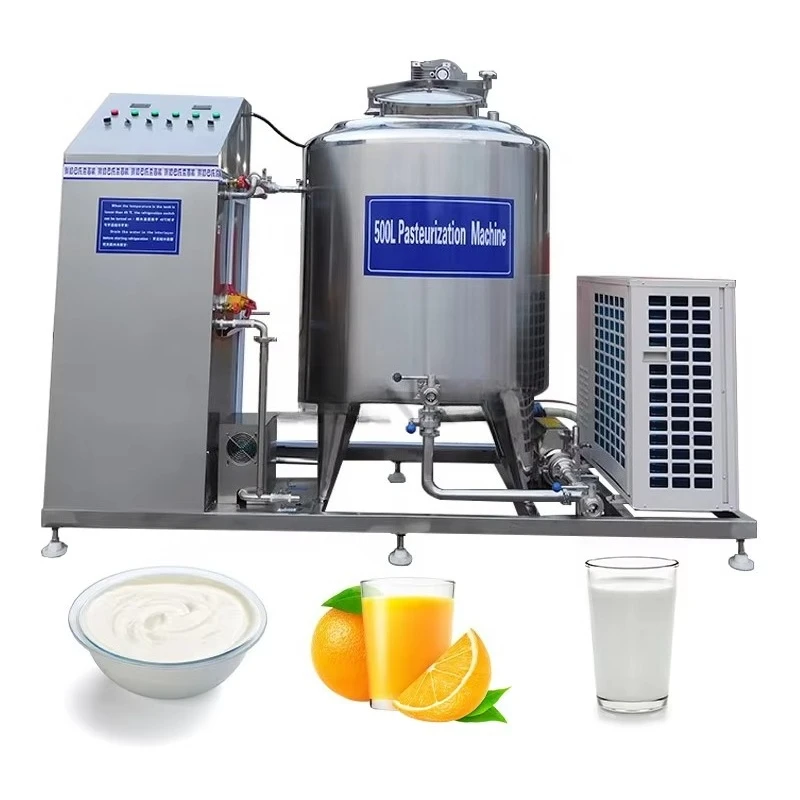 Factory Price Beverage Pasteurization Machine  / Pasteurizer Fruit Juice / Milk Pasteurizer and Cooling Machine Customized