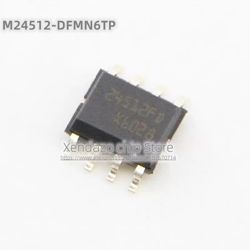 5pcs/lot M24512-DFMN6TP M24512 Silk screen printing 24512FD SOP-8 package Memory chip