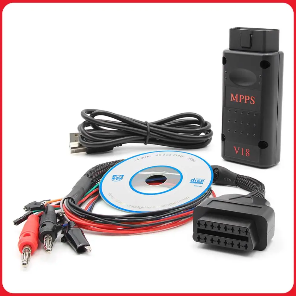 

MPPS V18 ECU Chip Tuning Tool + Multiboot Tricore Adapter Cable MPPS V18 Newest Version V18 ECU Programmer ECU Chip Scanner Tool