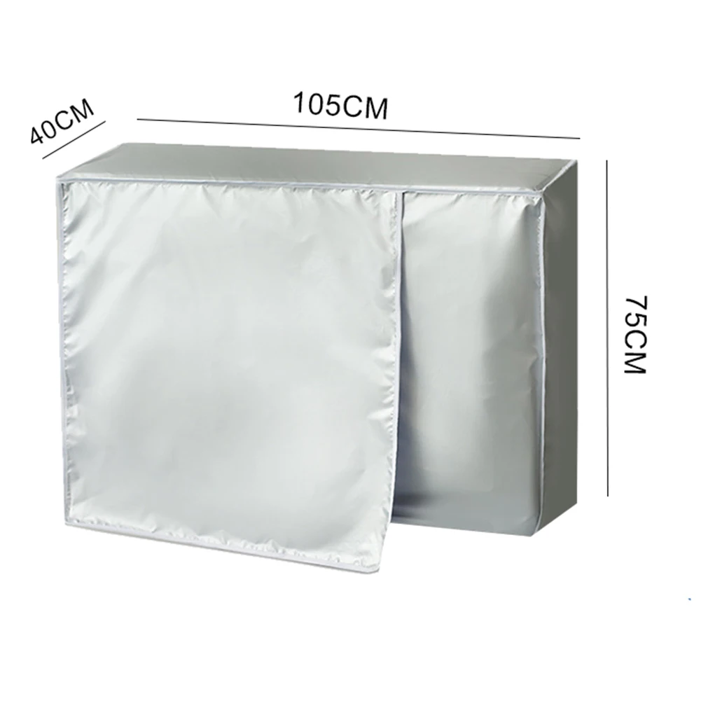 Oxford Cloth Air Conditioner Outdoor Cover with Waterproof Polyester Material and Sun Reflective Properties for Unit Protection